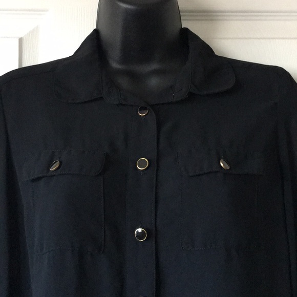 Sheer black top - Picture 3 of 8